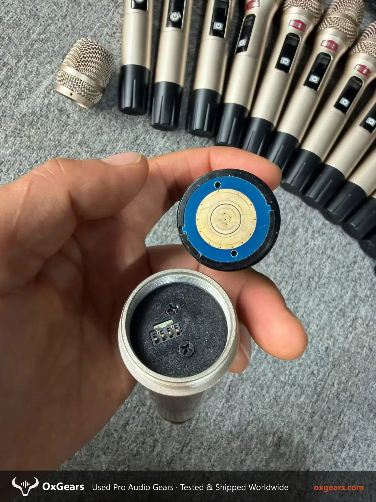 Sistema de micrófono inalámbrico de mano BBS U-798D 3