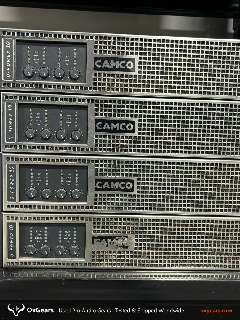 CAMCO D4/D7/Q-Power 10 Verstärker- und DSP-Prozessor-Set 4