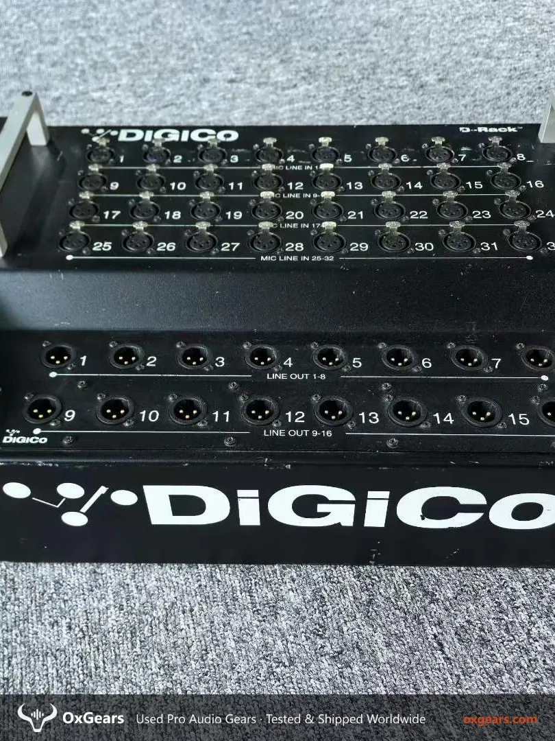 DiGiCo D-Rack Audio-Interface-Rack 2