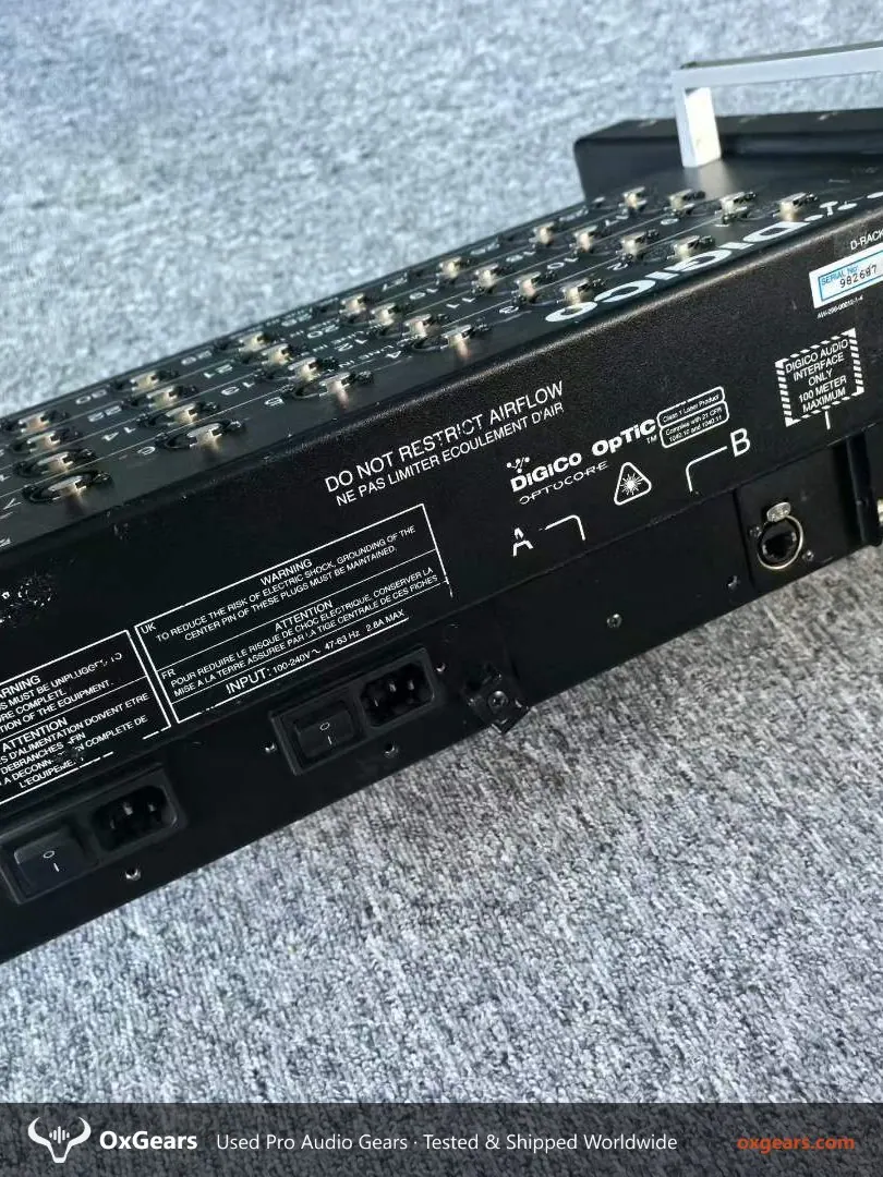 DiGiCo D-Rack Audio-Interface-Rack 4