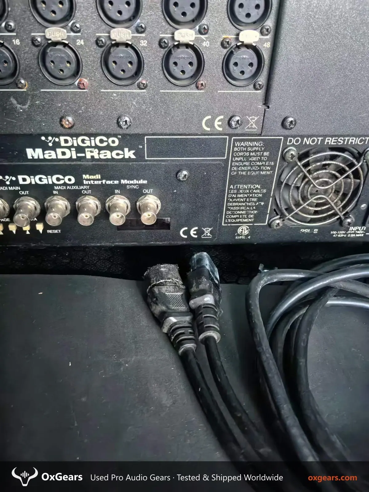 DiGiCo MaDi-Rack Analog Input/Output Rack 5