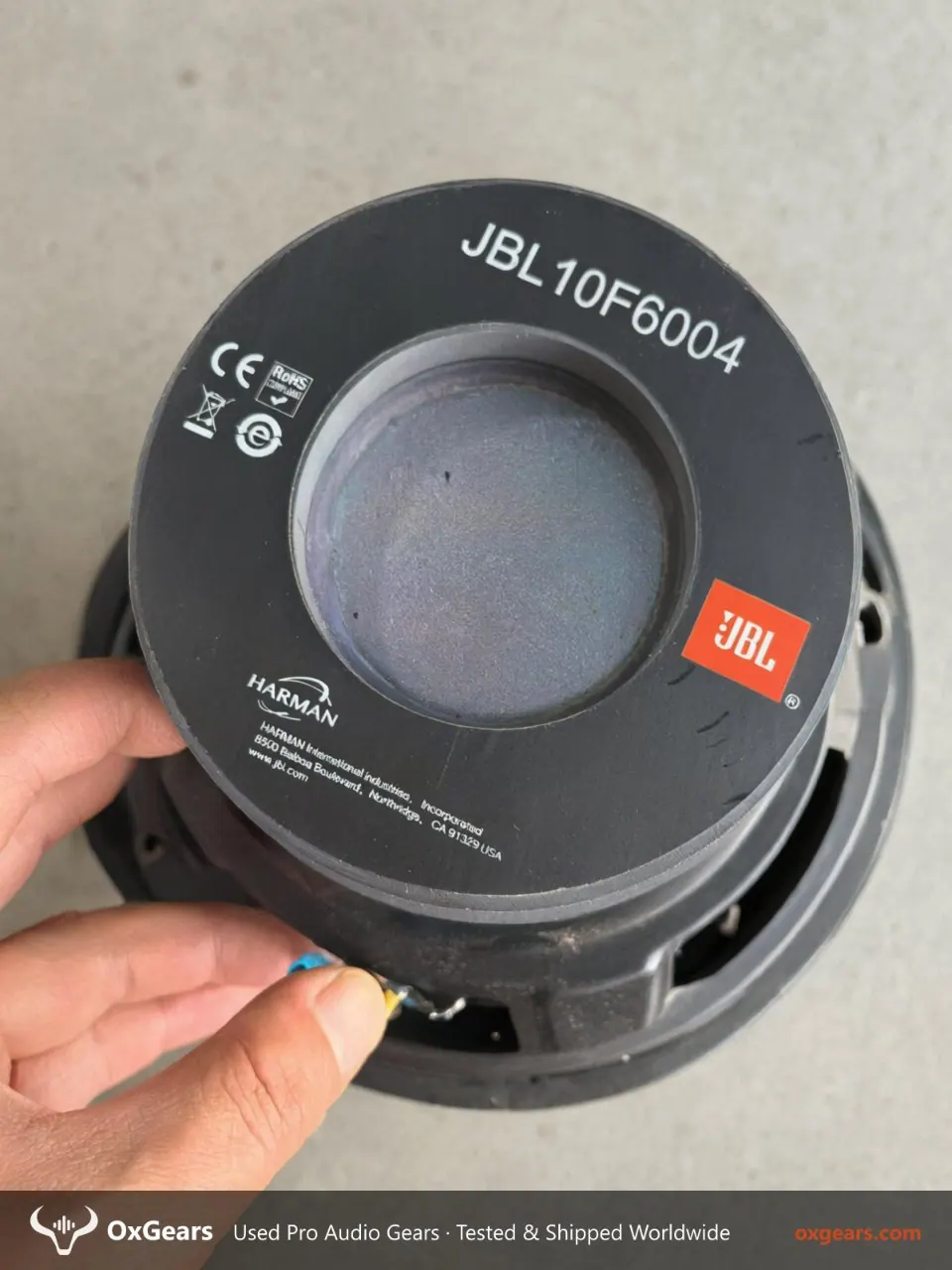 JBL KM310LE Professional Active Monitor Speaker 8