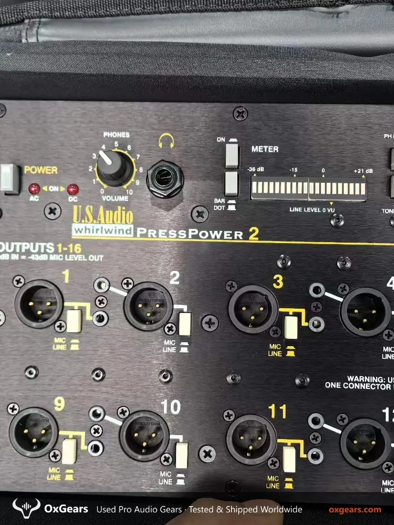 Répartiteur de micros Whirlwind PressPower 2 2